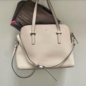 Kate Spade top handle tote with detachable strap